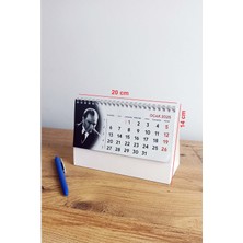Mapi 3 Adet 2025 Atatürk Masa Takvimi - 15 Yapraklı Piramit Takvim (14X20 Cm)