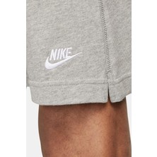 Nike Club Erkek Gri Pamuklu Günlük Şort