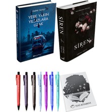 Siren Iki (Ciltli) Emine Tavuz ve Yere Yakın Yıldızlara Uzak (Ciltli) Emine Tavuz 2'li Set + Armağan