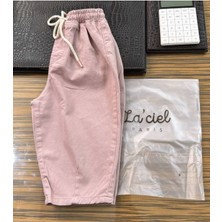 La Luna Kidz Pembe-Gül Kurusu Baloon Jeans Laciel Paris