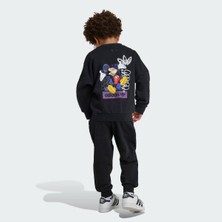 La Luna Kidz Disney Mickey Mouse Crew Set Çocuk Eşofman Takımı