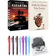 Kalbi İyi Olanın Yolu Zordur Miraç Çağrı Aktaş ve Karantina 1 Beyza Alkoç 2'li Set + Armağan