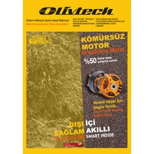 Olivtech Elektromekanik-12 V SENSÖRLÜ-Elektrikli Zeytin Silkeleme-Hasat Makinası (Kömürsüz Motorlu-Yerli-2 Yıl Garantili)