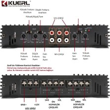 Kuerl K-452B 4 Kanal Oto Amfi