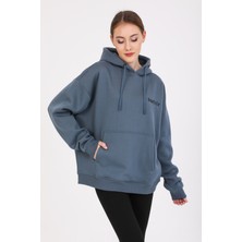 Oversize Mid Blue Sweatshirt