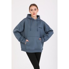 Oversize Mid Blue Sweatshirt
