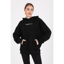 Oversize Black Sweatshirt