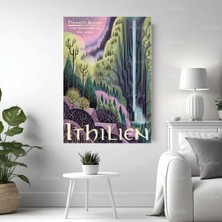 Artarilion Yüzüklerin Efendisi Hd Dijital Baskı Kanvas Tablo Ithilien Duvar Dekorasyonu Lotr Oyun Odası Salon Tablosu