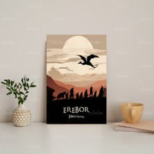 Artarilion Yüzüklerin Efendisi Hd Dijital Baskı Kanvas Tablo Erabor Duvar Dekorasyonu Lotr Oyun Odası Salon Tablosu