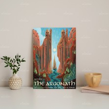 Artarilion Yüzüklerin Efendisi Hd Dijital Baskı Kanvas Tablo The-Argonath Duvar Dekorasyonu Lotr Oyun Odası Salon Tablosu