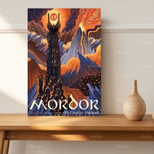 Artarilion Yüzüklerin Efendisi Hd Dijital Baskı Kanvas Tablo Mordor Duvar Dekorasyonu Lotr Oyun Odası Salon Tablosu