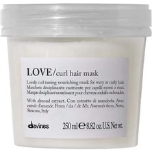 Davines Love Dalgalı Saçlar Için Nemlendirici Maske 250 ml
