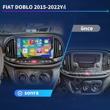 Victor Fiat DOBLO(2015-2022 Yıl) Multimedya Android Sürüm 13 Kablosuz Carplay Navigasyon 9  İnç Kuantum Ekran  8G Ram + 128GB Hafıza Çerçeve ve arka görüş kamerası ile