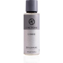 L'actone Libre 250 Ml Vücut & Saç Spreyi Taze Koku ile Her Anınızı Unutulmaz Kılar