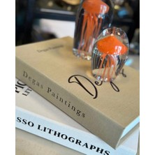 Sillage Home Kumaş Kapl 2'li Dekoratif Kitap Kutu Set