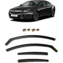 Mkm Opel Insignia 2009-2017 Model Füme Renk Içten Geçme 4'lü Cam Rüzgarlığı