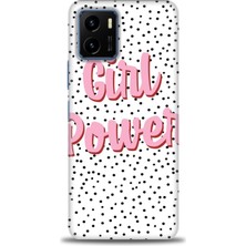 Vivo Y21S Kılıf Hd Baskılı - Girl Power + 9h Nano Ekran Koruyucu