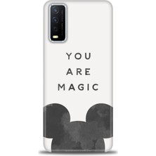 Vivo Y11S Kılıf Hd Baskılı - You Are Magic + 9h Nano Ekran Koruyucu