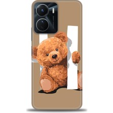 Vivo Y16 Kılıf Hd Baskılı - Teddy Hı + 9h Nano Ekran Koruyucu