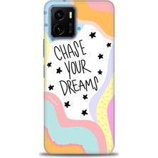 Vivo Y33S Kılıf Hd Baskılı - Chase Your Dreams + 9h Nano Ekran Koruyucu