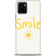 Vivo Y33S Kılıf Hd Baskılı - Smile Güneş + 9h Nano Ekran Koruyucu