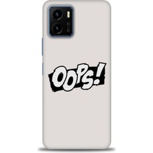 Vivo Y33S Kılıf Hd Baskılı - Oops! + 9h Nano Ekran Koruyucu