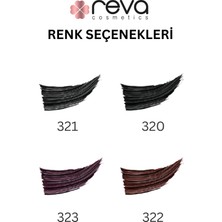 Reva Uzatan Hibrit Maskara - Hybrid Length & Curl Mascara Extra Black - No:320 -Vegan Temiz Içerik