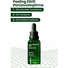 Cosmogenesis Labs Peeling Etkili Aha+Bha Serum 30ML Pürüzsüz Cilt & Yenileyici Aydınlatıcı Eşitleyici ve Nemlendirici