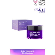 Cosmogenesis Labs Canlandıran A Vitamini Maske 50ML Kuruluk Önleyici Gençleştirici ve Parlak Esnek Pürüzsüz Görünüm