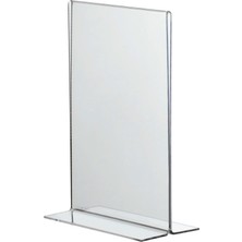 Vkf Renzel Akrilik Broşürlük T  Stand A6 10.5*14.8 cm Föylük Pleksi Reklamlık Fiyatlık