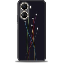 Realme C55 Kılıf Hd Baskılı - Uçaklar + 9h Nano Ekran Koruyucu