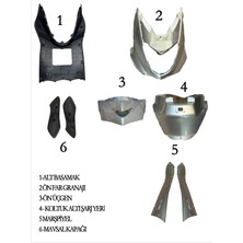 Yuki Windy Grenaj Yuki Yk 30 Windy Yedek Parça Gri