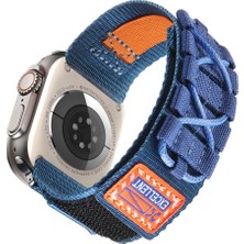 Adige Apple Watch 10 42MM Kordon Kayış Orbital Kumaş Nylon