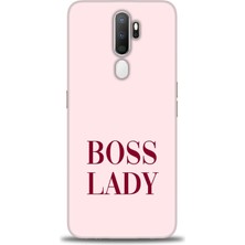 Oppo A9 2020 Kılıf Hd Baskılı - Boss Lady + 9h Nano Ekran Koruyucu