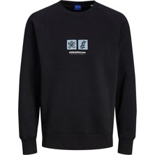 Jack & Jones Erkek Bisiklet Yaka Sweatshirt 12262958