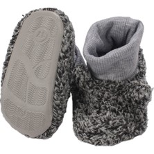 Bebegen  Gri Kulaklı Welsoft Panduf