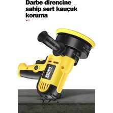 Dager DGR-6682 450 W Devir Ayarlı Zımpara - Araba Pasta Cila Parlatma Koltuk Yıkama - 125 mm Polisaj Makinesi