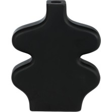 Eglo 421427 "melobody" 24CM Yüksekliğinde 19,5cm Uzunluğunda Siyah Ahşap Vazo
