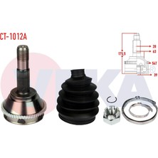 Aks Kafası Sol-Sağ Ön Dıs Fıat Ducato (230) 2.5 Tdı 14Q 15 Jant Abslı 54 Dıs 28X39X63 Uzunluk 175,5 mm 1994-2002