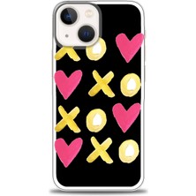 iPhone 13 Kılıf Hd Baskılı - Xoxoxo + 9h Nano Ekran Koruyucu