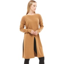 Nonamee Yırtmaçlı Modern Rahat Tunik