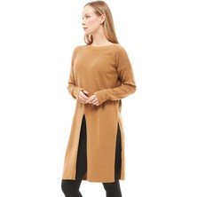 Nonamee Yırtmaçlı Modern Rahat Tunik