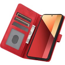 LR Joyful Xiaomi Redmi Note 13 Pro 4g / Poco M6 Pro 4g Manyetik Toka Kart Tutucu Halkalı Telefon Kılıfı Kabuk (Yurt Dışından)