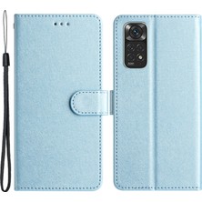 LR Joyful Redmi Note 11S 4g / Note 11 4g Cüzdan Standı Ipek Doku Flip Telefon Koruyucu Kılıf Pu Deri Kapak (Yurt Dışından)