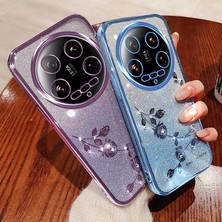 LR Joyful Xiaomi 14 Ultra Glitter Sparkle Yumuşak Tpu Telefon Kılıfı ve Kordon (Yurt Dışından)
