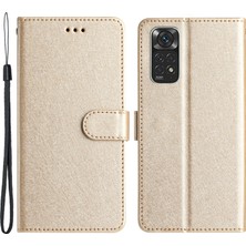 LR Joyful Redmi Note 11S 4g / Note 11 4g Cüzdan Standı Ipek Doku Flip Telefon Koruyucu Kılıf Pu Deri Kapak (Yurt Dışından)