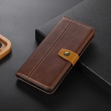 LR Joyful Xiaomi Redmi 12 4g Pu Deri Flip Folio Case Stand Cüzdan Buzağı Doku Telefon Kapağı (Yurt Dışından)