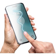 Buff iPhone 16 Glass Easyfit Cam Ekran Koruyucu - Şeffaf