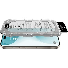 Buff iPhone 16 Glass Easyfit Cam Ekran Koruyucu - Şeffaf