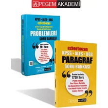 Pegem Akademi Yayıncılık PEGEM AKADEMİ KPSS ALES DGS Ezberbozan Sözel-Sayısal Muhakeme ve